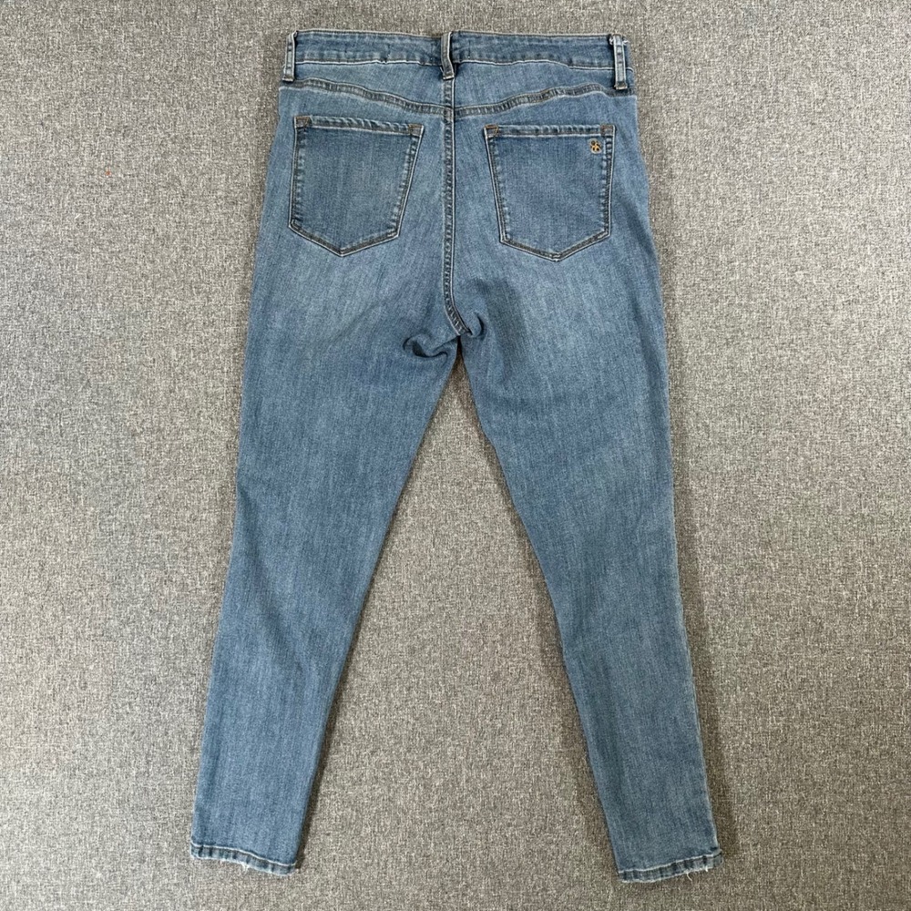 Jessica Simpson Jeans Womens 8 High-Rise Ankle Jean Blue Slim Stretch Denim - Picture 2 of 10